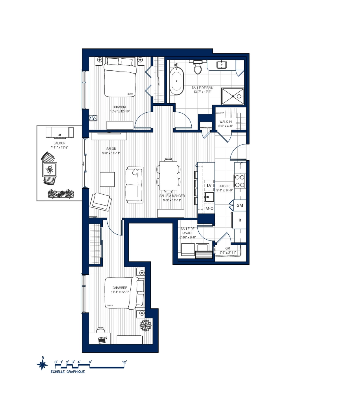 Plan Appartement 407