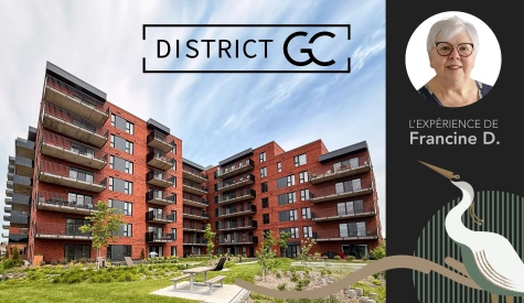 District GC et Hélios, des appartements à louer à Lévis parfaits pour la retraite  | LOGISCO