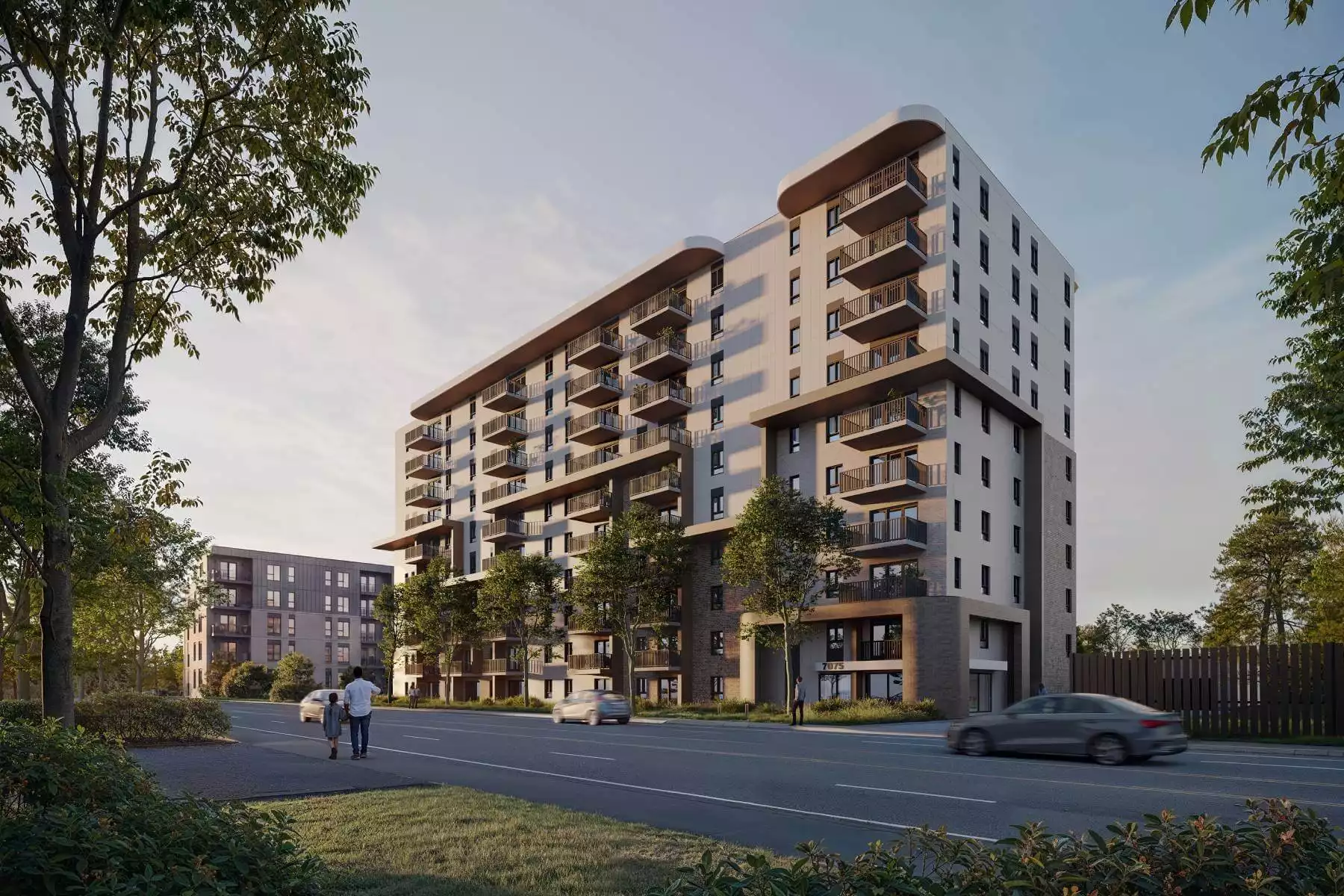 Elie Sainte-Foy - Immeuble extérieur - Visuel 3D