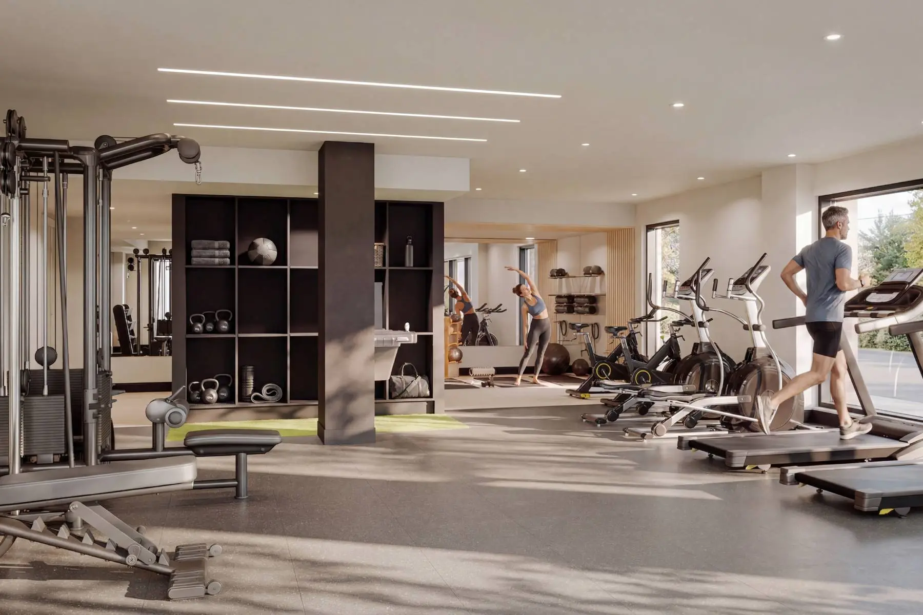 Gym intérieur Élie Ste-Foy